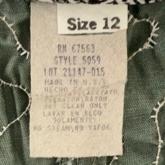 S. L. FASHIONS DRESS SIZE 12 - Picture 6 of 6